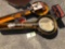 Early banjo, early violin, small accordion