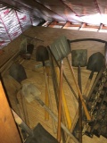 Large lot of lawn tools
