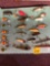Collection of vintage fishing Lures