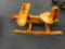 Wooden Puddle Jumper Riding Airplane