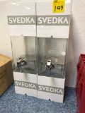 Svedka advertisement drink dispenser With advertisement drink cups
