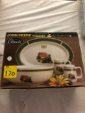 John Deere Platter, bowl, and salt and pepper set