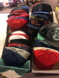 Four flats of hats