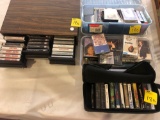 Collection of cassette tapes