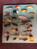 Collection of vintage fishing Lures