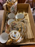 Oriental Cups and Saucers