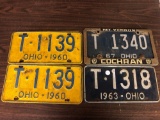 1960s license plates