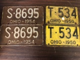 1950s license plates