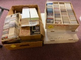 Boxes of Baseball Cards