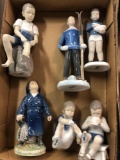 Royal Copenhagen figurines, B&G, other figurines made in Denmark