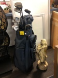 Golf clubs and bag Dunlop