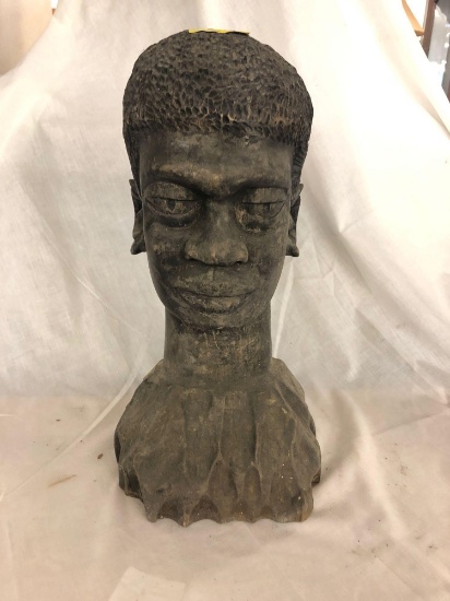 Wooden bust
