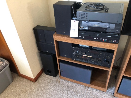Pioneer sound system and stand