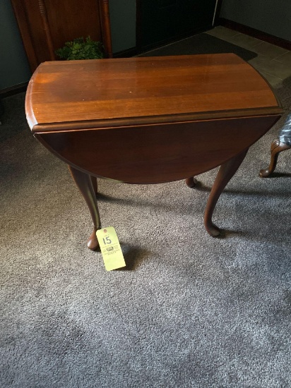 Cherry drop leaf table