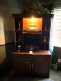 Lighted Entertainment Cabinet