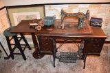 The Eldredge Treadle sewing machine