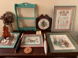 Needle point pictures-Country Decor