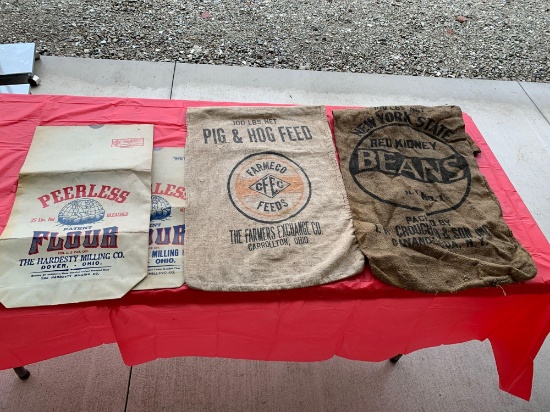 Vintage Advertising - Feed Sacks