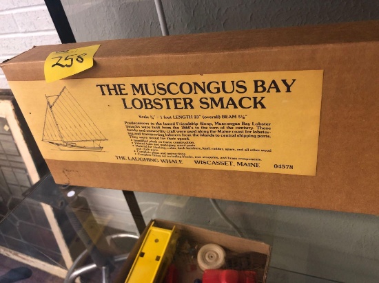 Muscongus Bay Lobster Smack model kit