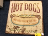Hot Dogs sign