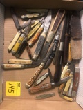 Collection of pocket knives