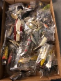 Flat of fishing lures