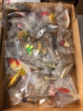 Flat of fishing lures