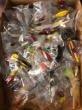 Flat of fishing lures