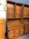 Ethan Allen solid maple and Birch hutch