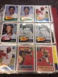 Albums and box of sports cards '86 and newer