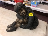 Girl statue