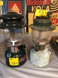 Two Coleman lanterns