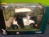 Yamaha golf cart diecast in box 1/12 scale