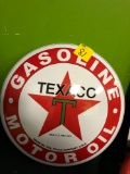 Texaco Gasoline Motor Oil metal sign