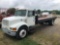 1999 international 4700 24' flatbed truck