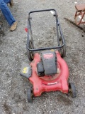 Yard machine 4hp, 22 in, high wheel push mower, easy start