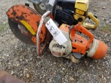 Stihl power concrete saw