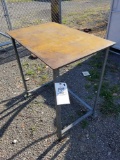 Steel work table