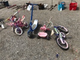 Kids bikes and scooters