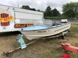 1970 StarCraft 15 foot boat with 50 hp Johnson