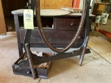 Early lowboy dresser with mirror