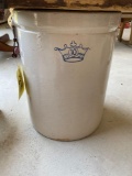 10-gal. double-handle crock with a crown