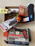 Daisy CO2 BB gun, gun cleaning items, honing kit