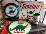 Sinclair gasoline advertising.
