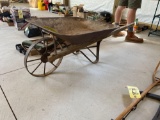 Early steel wheelbarrow