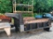 10ft steel dump bed with frame and hoist