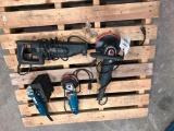 Electric hand tools - saw-zall - drills - polisher
