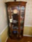 Lighted Curio Cabinet with Glass Shelves