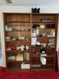 2 Bookshelves and Contents