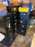 (7) File Cabinets and Household